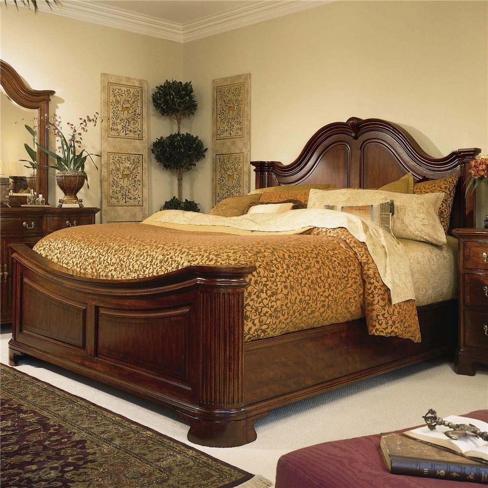 American Drew Cherry Grove 45th 791316R King Traditional Mansion Bed